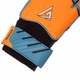 Перчатки вратарские детские с защитой пальцев Athpik 9277B размер 7 Orange-Blue-White - изображение 3