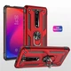 Ультратонкий противоударный чехол для Xiaomi Mi 9T с кольцом-держателем Красный - изображение 4
