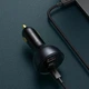 Автомобільний зарядний пристрій Baseus Qualcomm Multi-Port Fast Charge 160W (2xType-C + USB) with cable Type-C + Type-C 100W grey - зображення 3
