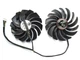 Вентилятор кулер для видеокарты MSI GTX 1060 1070 Ti 1080Ti RX 470 480 570 580 Gaming (orgnl) PowerLogic PLD10010B12HH (PLD10010S12HH) комплект 2 шт (№121.9) - изображение 3