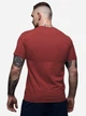 Футболка хлопковая длинная мужская Libertine 1207 3XL Бордовая (4821207161387) - изображение 2