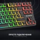 Клавіатура Gamepro MK80B Blue Switch RGB USB Black - зображення 7