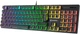 Клавиатура механическая проводная GamePro MK85R Red Switch 100% RGB USB Black - изображение 2