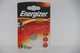 Батарейка часовая Energizer&nbsp;CR1632 3.0V 125mAh 16x3,2mm. Литиевая - изображение 1