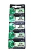 Батарейка часовая muRata/Sony SR521SW (379) 1.55v 16mAh 5.8x2.15mm&nbsp;Серебрянно-цинковая - изображение 2