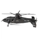 Металевий конструктор 3Д Metal Earth - Sikorsky S-97 Raider, MMS460 - зображення 4