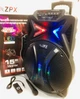 Портативная колонка ZPX Мощность 150Вт USB/FM/Bluetooth/TWS с микрофоном (ZX-7783 BT) - изображение 2