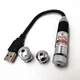 Лазерна указка UKC, що працює від USB, Laser Pointer, червоний колір променя, потужність до 5 mW, чорна (SN-R12US) - зображення 2
