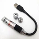 Лазерна указка UKC, що працює від USB, Laser Pointer, червоний колір променя, потужність до 5 mW, чорна (SN-R12US) - зображення 5