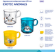 Кухоль антиковзний Canpol Babies Exotic Animals Бірюзовий 170 мл (2/100_tur2) - зображення 3
