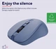 Trust Миша Trust MYDO SILENT, WL, Синій - изображение 7