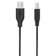 2E Кабель USB-A (AM/BM) DSTP 3м, черный - изображение 2