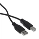 2E Кабель USB-A (AM/BM) DSTP 3м, черный - изображение 3