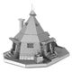 Металлический конструктор 3Д Metal Earth - Harry Potter - Hagrid's Hut, MMS441 - изображение 4