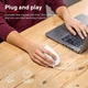 Trust Миша Verto Ergonomic, USB-A, Білий - изображение 8