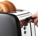 Russell Hobbs Тостер Colours Plus, 1600Вт, нержав., підігрів,разморозка, чорний - изображение 6