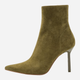 Botki damskie zamszowe Steve Madden Iyanna Bootie SM11002278-375 38 23.8 cm Oliwkowe (8720857114430) - obraz 4