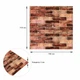 179-3 3D панель стінова самоклеюча Sticker Wall 700мм*770мм*3мм BROWN цегла D (3DPanda-1771) - изображение 3