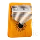 Калимба Hluru Huashu KHS17 Small Sun Poplar Yellow (17 язычков, тополь, уменьшенная) - изображение 1