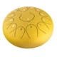 Глюкофон 12" (30см) 13 нот Hluru Huashu THD13-12 Golden Carbon Steel Tongue Drum - зображення 3