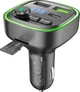 Автомобильный FM модулятор Borofone BC48 18W (QC3.0 + 2 USB + TypeC + BT5.0) Black (36239) - изображение 3