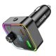 Автомобільний FM модулятор Hoco E81 30W (QC3.0+USB+TypeC+BT5.0) Black (36350) - зображення 4