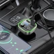 Автомобильный FM модулятор Borofone BC48 18W (QC3.0 + 2 USB + TypeC + BT5.0) Black (36239) - изображение 7