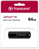 Flash Drive Transcend JetFlash 700 64 GB USB 3.1 Black (TS64GJF700) (6986638) - изображение 2