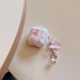 Чехол для наушников ANbeauty на Airpods 1/2 butterfly Бело-розовый (AN0103338) - изображение 2