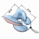 Детская подушка для автокресла, коляски Baby Travel Premium Pillow, (Onario Baby) ART-0000650, Розовый - изображение 10