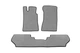 Коврики EVA (Серый) Передние (2 шт.) для Toyota Land Cruiser 70 1984- гг - изображение 1
