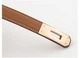 Ремень кожаный с логотипом Hermes Kelly 18 Belt Beige 60-100см Коричневый - изображение 4