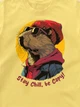 Футболка дитяча Dubhumans Stay Chill, be Capy (Капібара) Світло жовта 2XS (98-104 см) (CAPC-TK-LY-2XS) - зображення 3