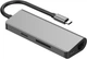 Док-станция Cablexpert USB-C 5-в-1 Grey (A-CM-COMBO5-01) - изображение 2