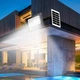 Лампа-прожектор на сонячній панелі HOCO DL07 45W Outdoor solar energy garden light - зображення 7