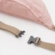 Сумка на пояс бананка мужская тканевая Jack Wolfskin Konya Hipbag 8007801-2919 Розовая (4064993996937) - изображение 5