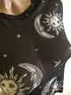 Жіночий прозорий сіточний топ з принтом Honey Fashion Accessories S чорний (10-115) - зображення 6