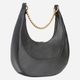 Torebka hobo damska ze skóry naturalnej Pinko Brioche Hobo 101526A0QO-Z99Q Czarna (8057769107268) - obraz 2