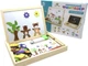 Дерев'яна іграшка Tree Toys Маленький фантазер із магнітною мозаїкою (MD 2083 B) - зображення 3