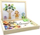 Дерев'яна іграшка Tree Toys Маленький фантазер із магнітною мозаїкою (MD 2083 A) - зображення 2