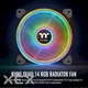 Вентилятор THERMALTAKE Riing Quad 14 RGB TT Premium Edition (CL-F089-PL14SW-C) - изображение 2
