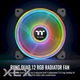 Вентилятор THERMALTAKE Riing Quad 12 RGB TT Premium Edition (CL-F088-PL12SW-C) - изображение 2