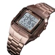 Мужские наручные спортивные часы Skmei 1381 Illuminator Темный кофе - изображение 5