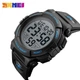 Мужские наручные спортивные часы Skmei 1258 Синие - изображение 3