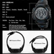 Мужские наручные спортивные часы Skmei 1258 Синие - изображение 6