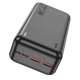 Портативная батарея повербанк JІО1В 30 000 mAh Power bank для телефона с быстрой зарядкой, 22.5W, Черный - изображение 2