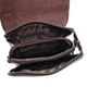 Сумка через плече планшет штучна шкіра POLO коричневий 356-3 brown - зображення 2