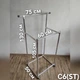Стойка для одежды двойная, вешалка для одежды 130*105*60*50 см-С6(ST) - изображение 4