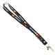 Шнурок для ключей на шею REPSOL SP-Sport M-4559-10 50 см черный-оранжевый - изображение 1