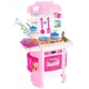 Ігровий набіргр Кухня Technok Toys 6696 підсвічування звук пар аксесуари - изображение 6